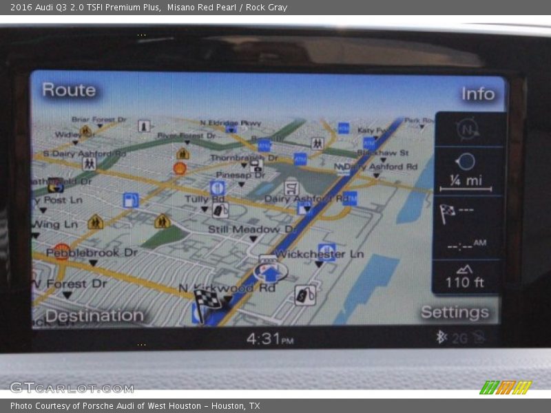 Misano Red Pearl / Rock Gray 2016 Audi Q3 2.0 TSFI Premium Plus