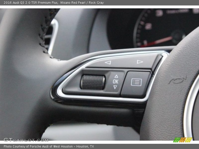 Misano Red Pearl / Rock Gray 2016 Audi Q3 2.0 TSFI Premium Plus
