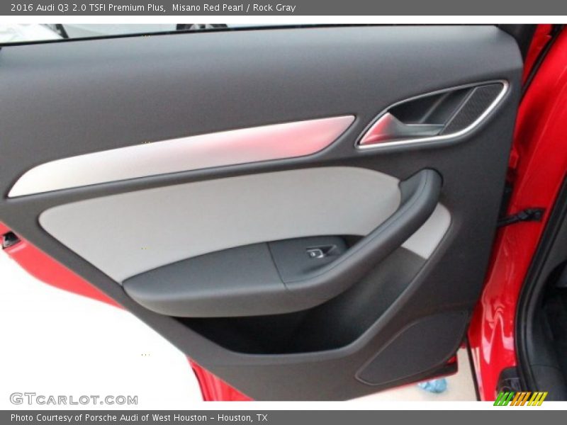 Misano Red Pearl / Rock Gray 2016 Audi Q3 2.0 TSFI Premium Plus
