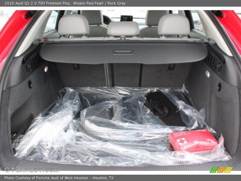 Misano Red Pearl / Rock Gray 2016 Audi Q3 2.0 TSFI Premium Plus