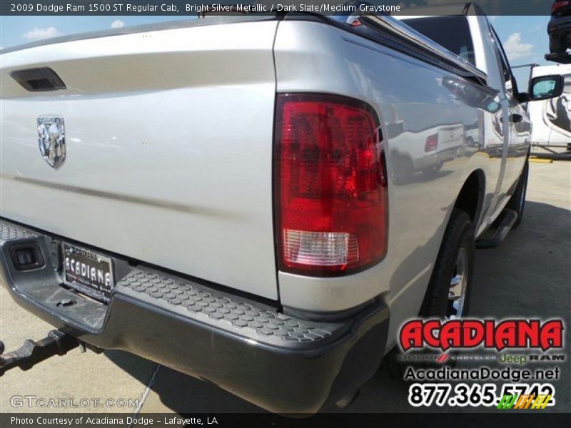 Bright Silver Metallic / Dark Slate/Medium Graystone 2009 Dodge Ram 1500 ST Regular Cab