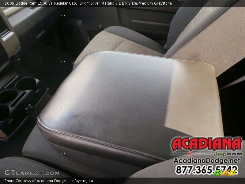 Bright Silver Metallic / Dark Slate/Medium Graystone 2009 Dodge Ram 1500 ST Regular Cab