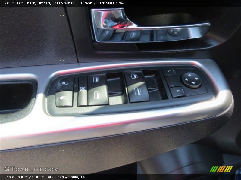 Deep Water Blue Pearl / Dark Slate Gray 2010 Jeep Liberty Limited