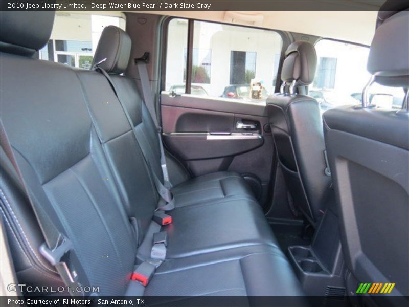 Deep Water Blue Pearl / Dark Slate Gray 2010 Jeep Liberty Limited