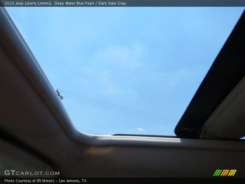 Deep Water Blue Pearl / Dark Slate Gray 2010 Jeep Liberty Limited