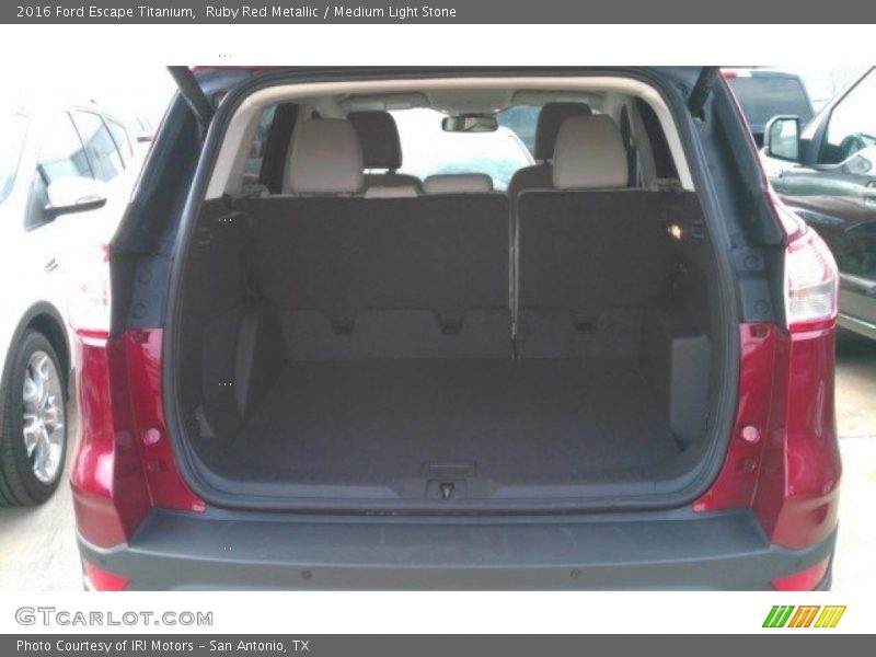 Ruby Red Metallic / Medium Light Stone 2016 Ford Escape Titanium