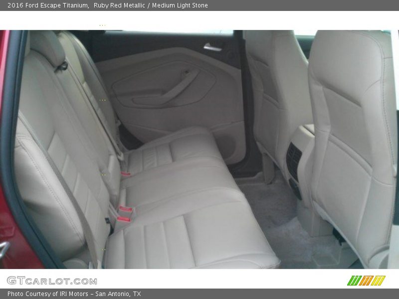 Ruby Red Metallic / Medium Light Stone 2016 Ford Escape Titanium
