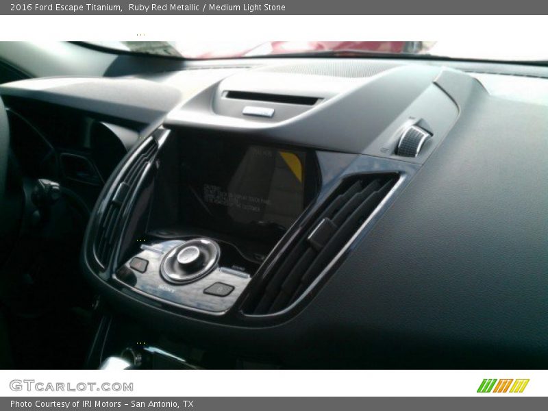 Ruby Red Metallic / Medium Light Stone 2016 Ford Escape Titanium