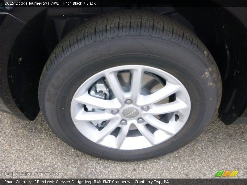 Pitch Black / Black 2015 Dodge Journey SXT AWD