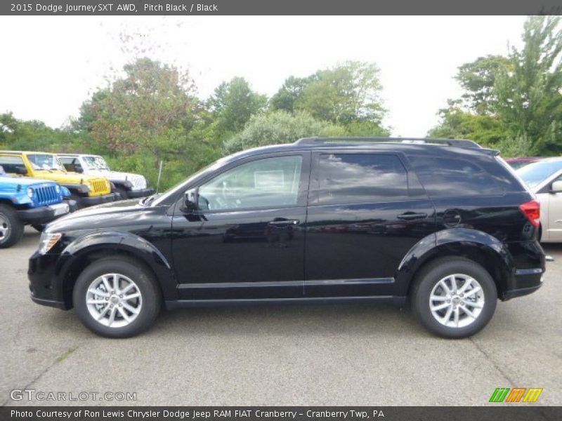 Pitch Black / Black 2015 Dodge Journey SXT AWD