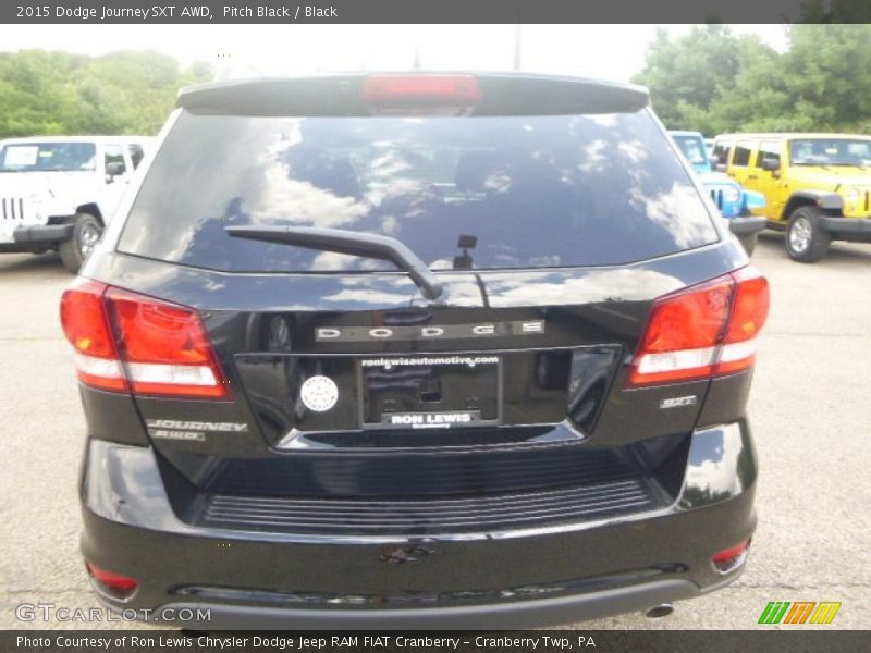 Pitch Black / Black 2015 Dodge Journey SXT AWD