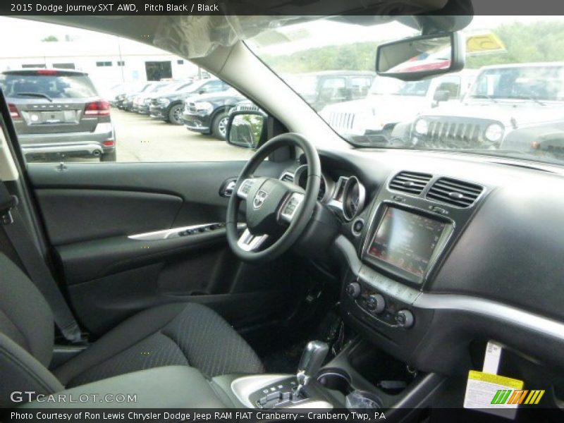 Pitch Black / Black 2015 Dodge Journey SXT AWD