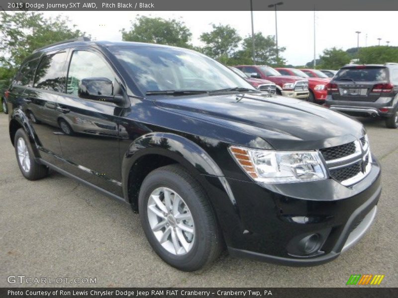 Pitch Black / Black 2015 Dodge Journey SXT AWD