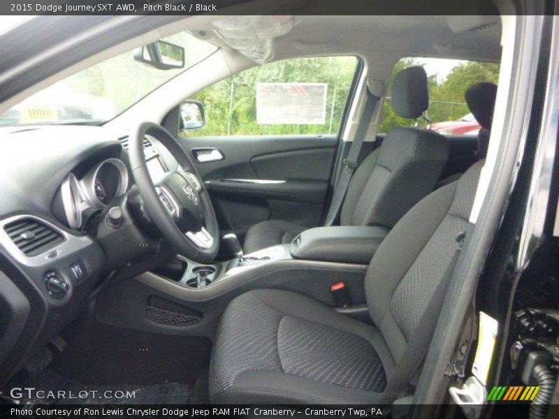 Pitch Black / Black 2015 Dodge Journey SXT AWD