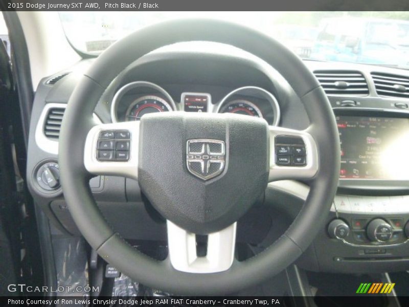 Pitch Black / Black 2015 Dodge Journey SXT AWD
