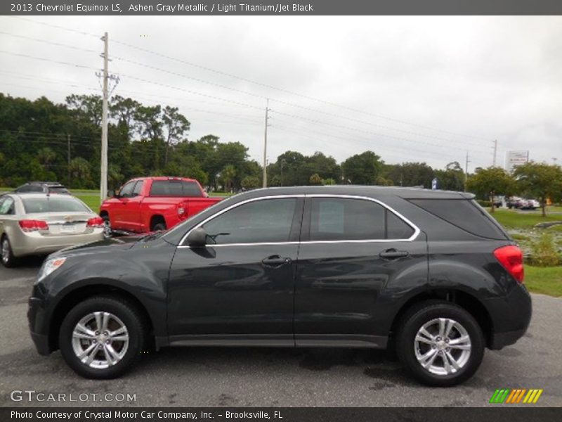 Ashen Gray Metallic / Light Titanium/Jet Black 2013 Chevrolet Equinox LS