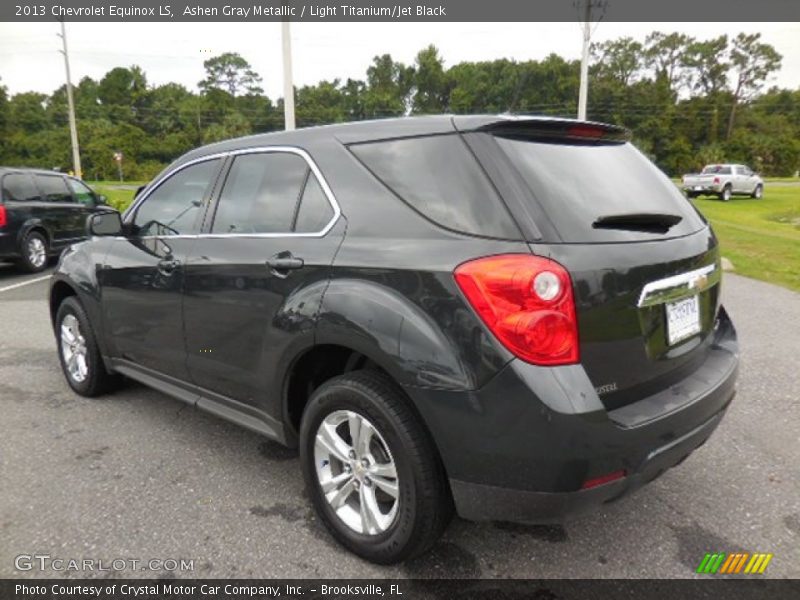 Ashen Gray Metallic / Light Titanium/Jet Black 2013 Chevrolet Equinox LS