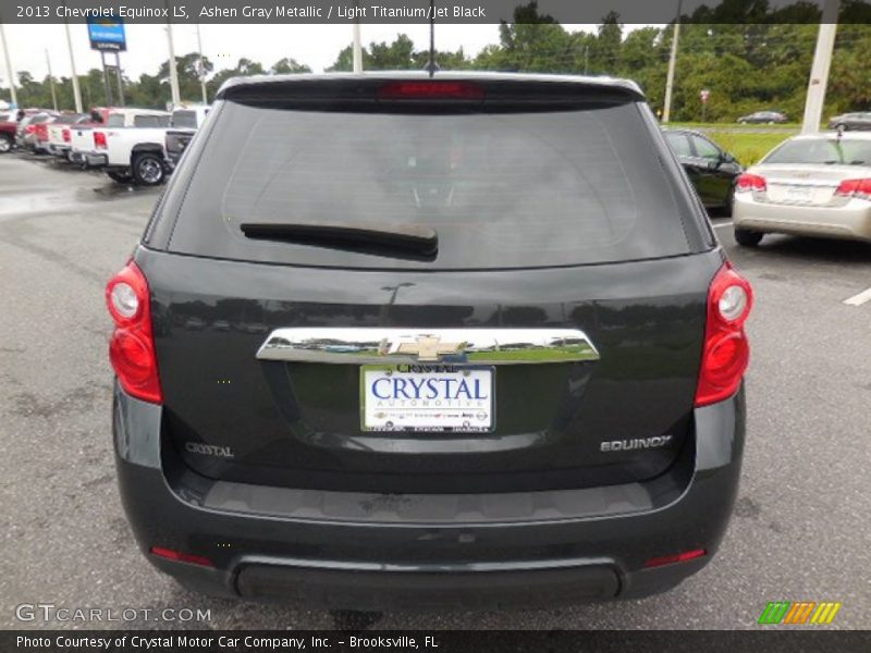 Ashen Gray Metallic / Light Titanium/Jet Black 2013 Chevrolet Equinox LS