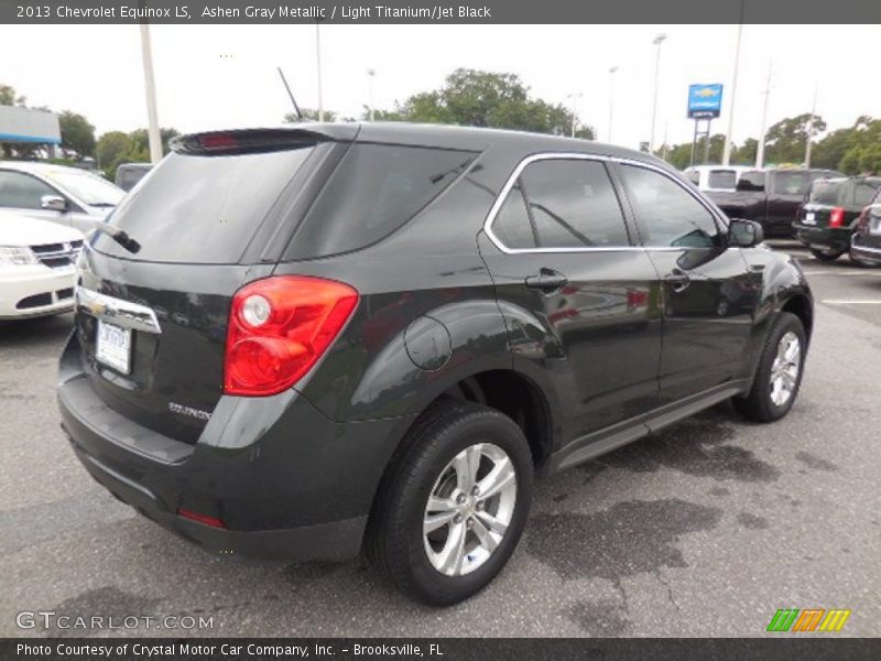 Ashen Gray Metallic / Light Titanium/Jet Black 2013 Chevrolet Equinox LS