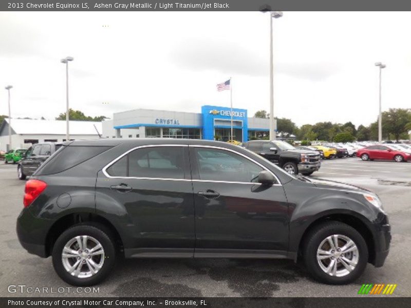 Ashen Gray Metallic / Light Titanium/Jet Black 2013 Chevrolet Equinox LS