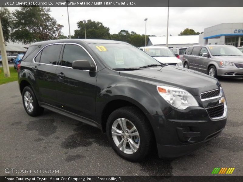 Ashen Gray Metallic / Light Titanium/Jet Black 2013 Chevrolet Equinox LS