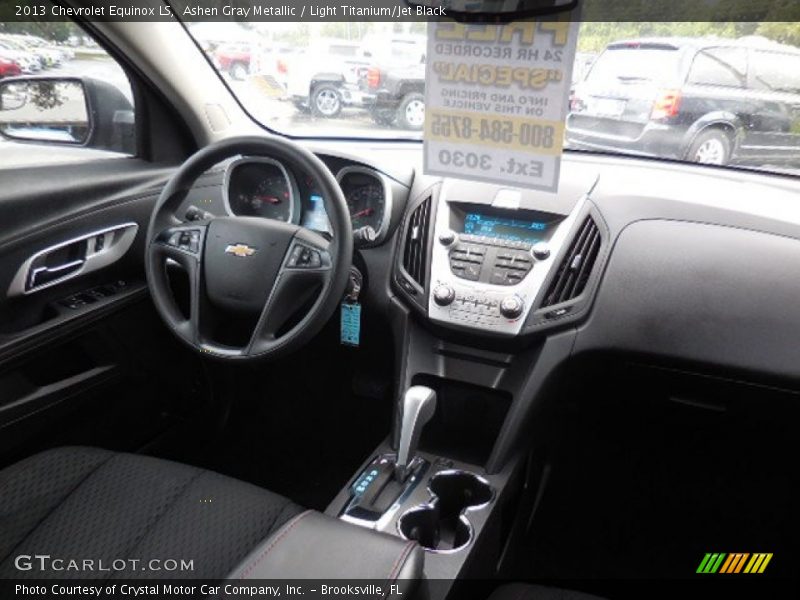 Ashen Gray Metallic / Light Titanium/Jet Black 2013 Chevrolet Equinox LS