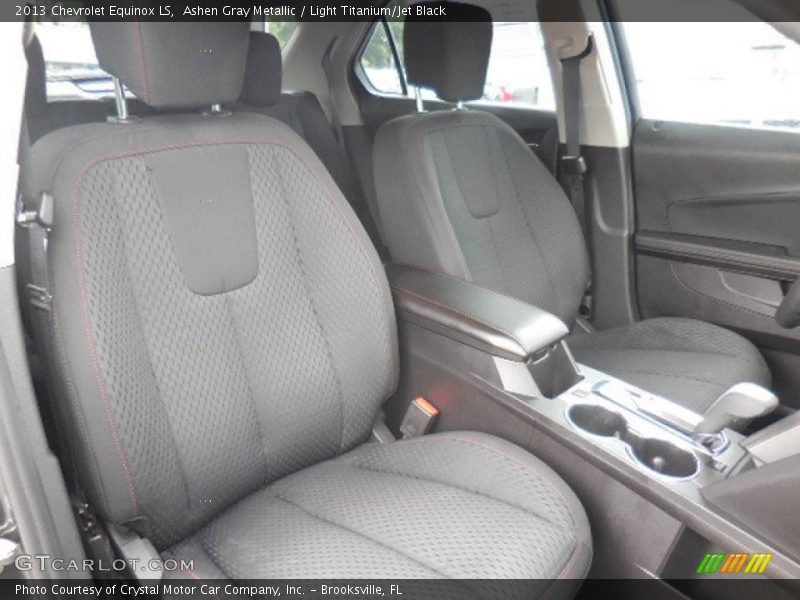 Ashen Gray Metallic / Light Titanium/Jet Black 2013 Chevrolet Equinox LS