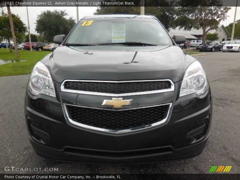 Ashen Gray Metallic / Light Titanium/Jet Black 2013 Chevrolet Equinox LS