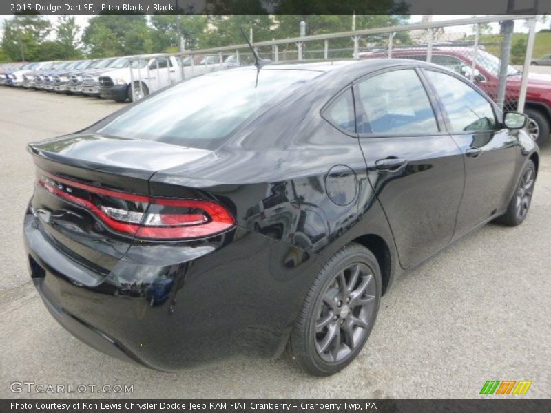 Pitch Black / Black 2015 Dodge Dart SE