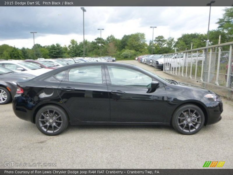 Pitch Black / Black 2015 Dodge Dart SE