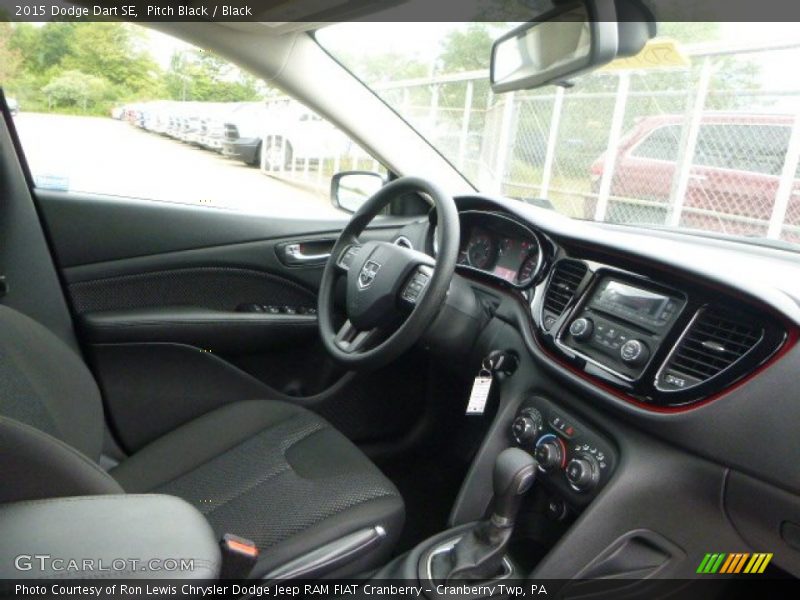 Pitch Black / Black 2015 Dodge Dart SE