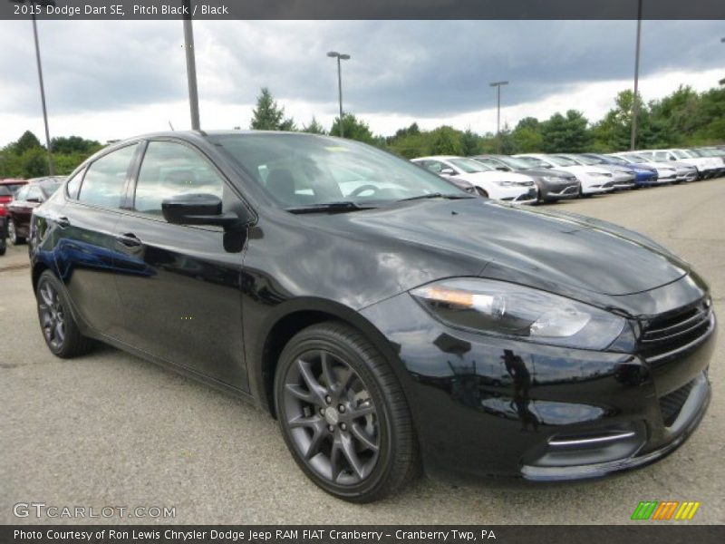 Pitch Black / Black 2015 Dodge Dart SE