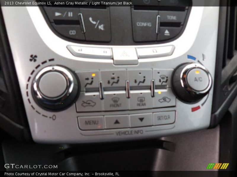 Ashen Gray Metallic / Light Titanium/Jet Black 2013 Chevrolet Equinox LS