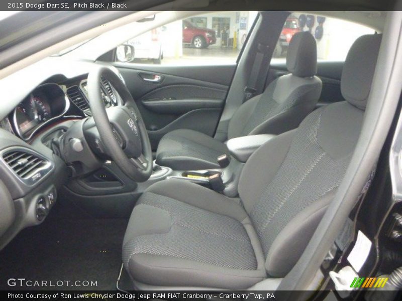Pitch Black / Black 2015 Dodge Dart SE