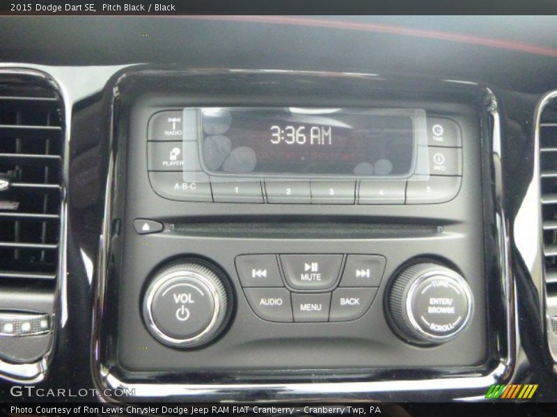 Pitch Black / Black 2015 Dodge Dart SE