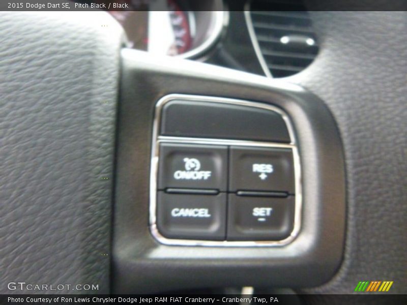 Pitch Black / Black 2015 Dodge Dart SE