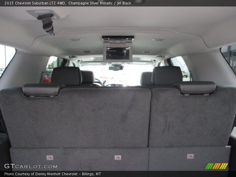 Champagne Silver Metallic / Jet Black 2015 Chevrolet Suburban LTZ 4WD