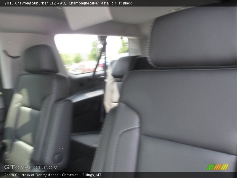 Champagne Silver Metallic / Jet Black 2015 Chevrolet Suburban LTZ 4WD