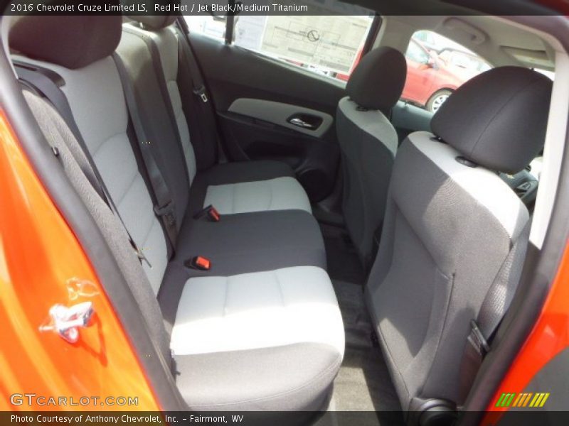 Red Hot / Jet Black/Medium Titanium 2016 Chevrolet Cruze Limited LS