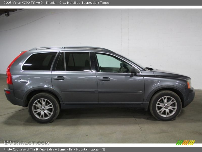 Titanium Gray Metallic / Taupe/Light Taupe 2005 Volvo XC90 T6 AWD