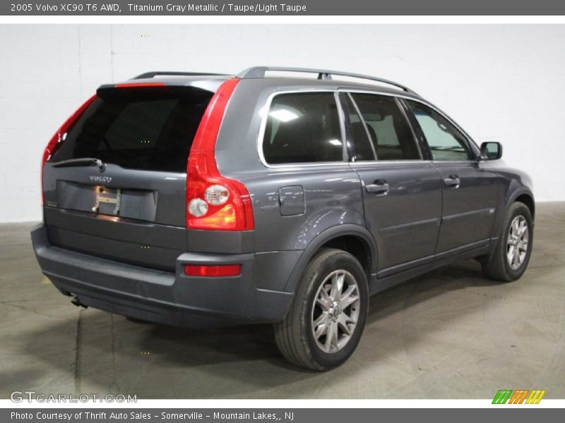 Titanium Gray Metallic / Taupe/Light Taupe 2005 Volvo XC90 T6 AWD