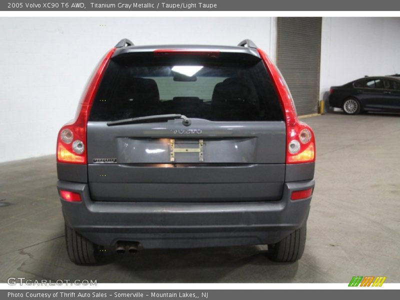 Titanium Gray Metallic / Taupe/Light Taupe 2005 Volvo XC90 T6 AWD