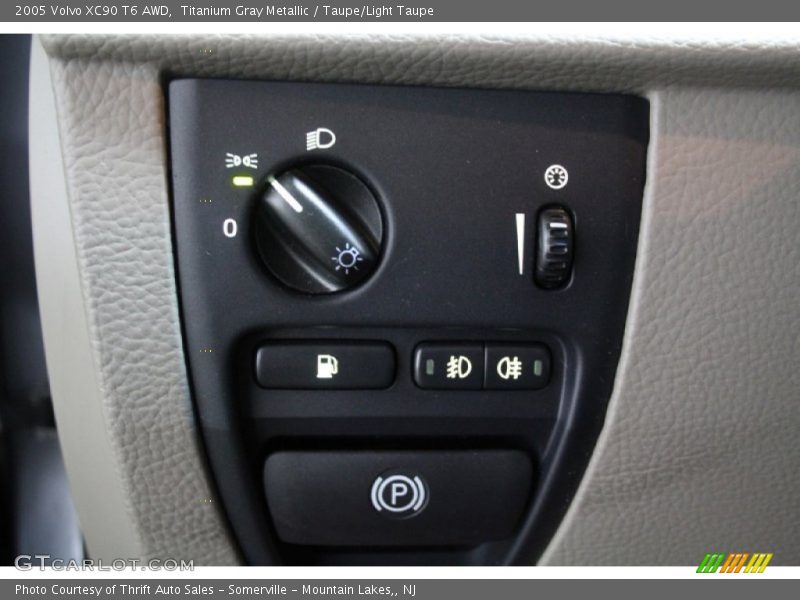 Titanium Gray Metallic / Taupe/Light Taupe 2005 Volvo XC90 T6 AWD