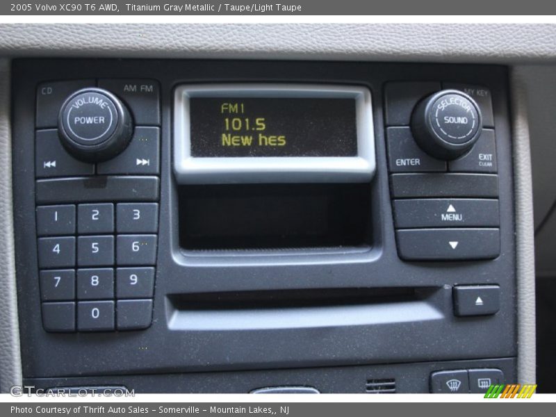 Titanium Gray Metallic / Taupe/Light Taupe 2005 Volvo XC90 T6 AWD