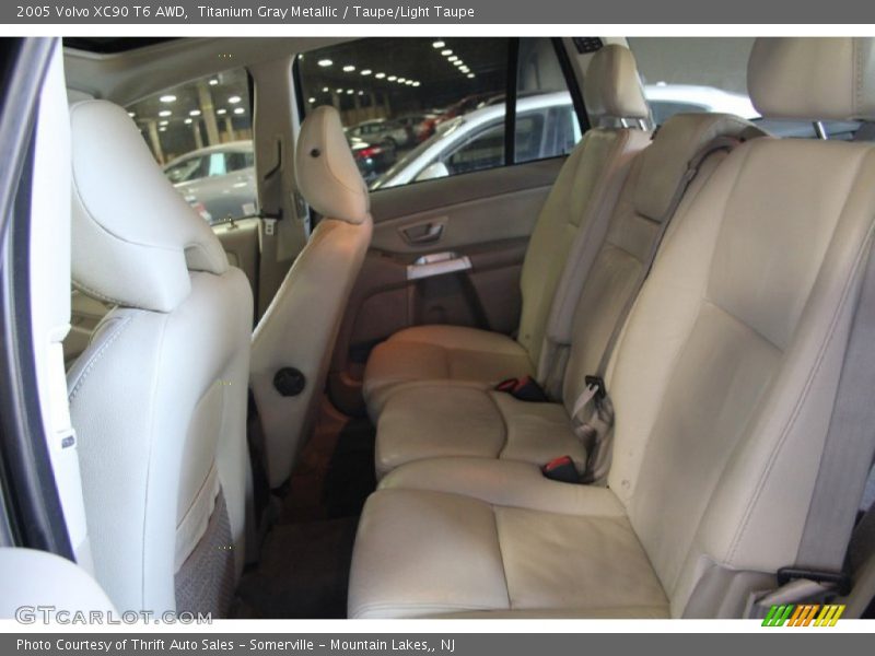 Titanium Gray Metallic / Taupe/Light Taupe 2005 Volvo XC90 T6 AWD