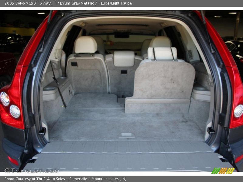 Titanium Gray Metallic / Taupe/Light Taupe 2005 Volvo XC90 T6 AWD