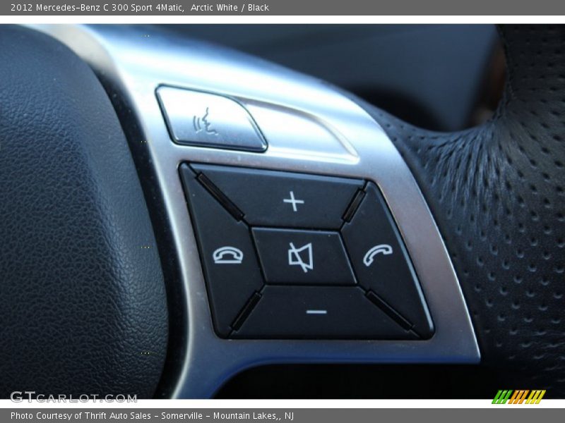 Arctic White / Black 2012 Mercedes-Benz C 300 Sport 4Matic