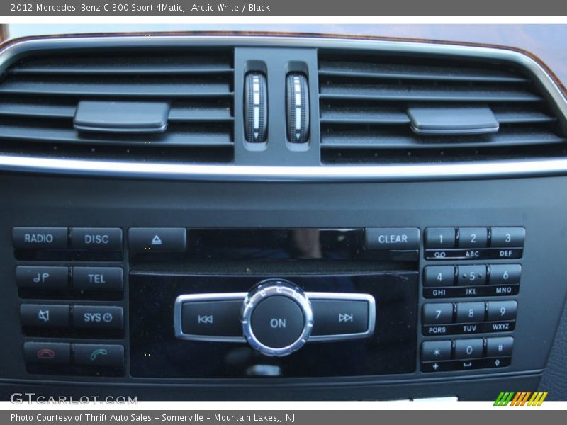 Arctic White / Black 2012 Mercedes-Benz C 300 Sport 4Matic