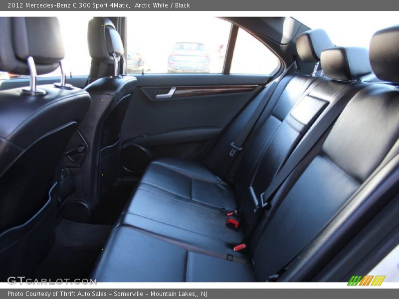 Arctic White / Black 2012 Mercedes-Benz C 300 Sport 4Matic