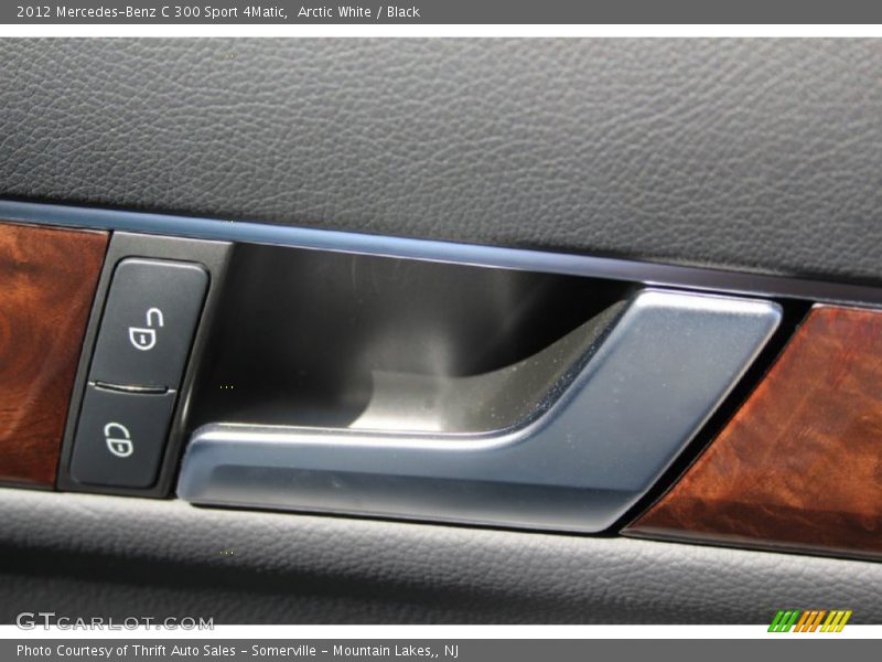 Arctic White / Black 2012 Mercedes-Benz C 300 Sport 4Matic